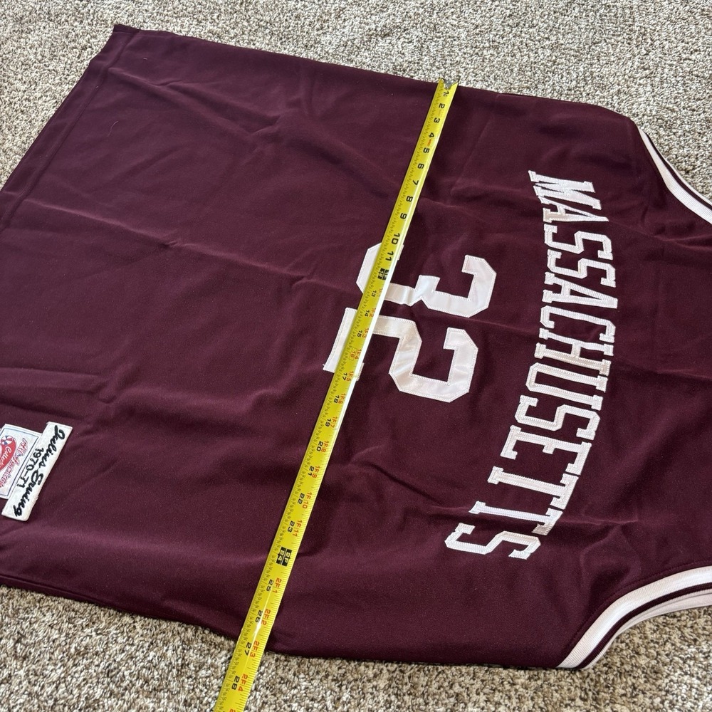 Vintage UMass Julius Erving Basketball Jersey Men's 58 Stitched College RARE Dr - Picture 9 of 9